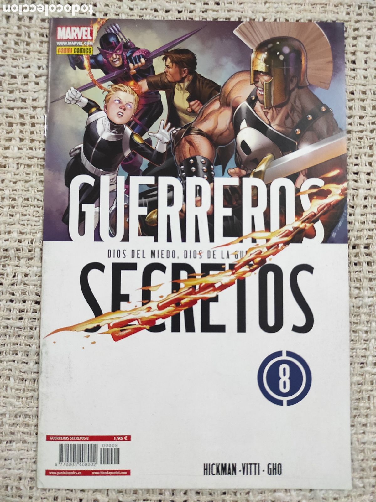 Fumetti: GUERREROS SECRETOS N&ordm; 8 edita : PANINI