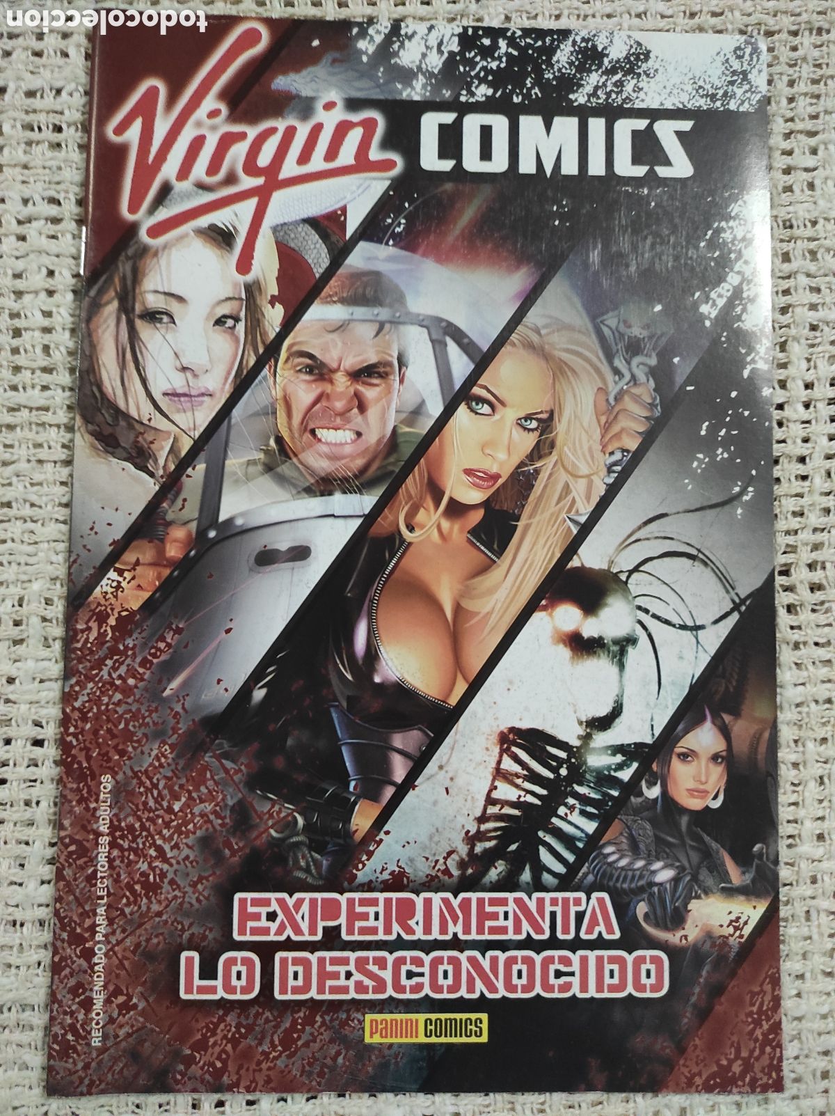 C&oacute;mics: VIRGIN COMICS : EXPERIMENTA LO DESCONOCIDO - Foto 1