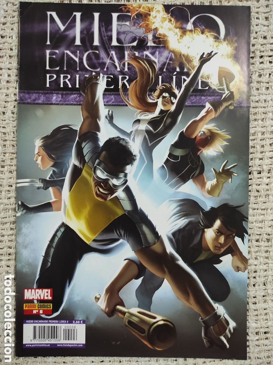 Fumetti: MIEDO ENCARNADO. PRIMERA LINEA N&ordm; 6 edita : PANINI