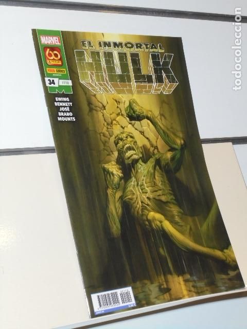C&oacute;mics: EL INMORTAL HULK N&ordm; 34-110 MARVEL - PANINI - Foto 1