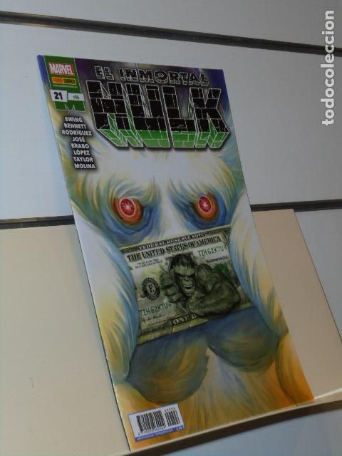 C&oacute;mics: EL INMORTAL HULK N&ordm; 21-96 MARVEL - PANINI - Foto 1