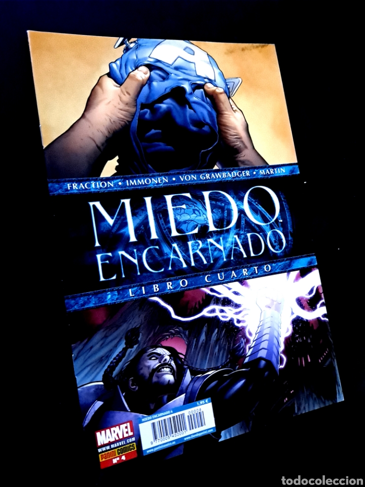 C&oacute;mics: DE KIOSCO MIEDO ENCARNADO 4 PANINI COMICS GRAPA - Foto 1