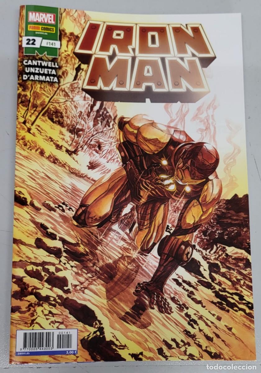 C&oacute;mics: IRON MAN N&ordm; 22 / 141 / MARVEL PANINI - Foto 1