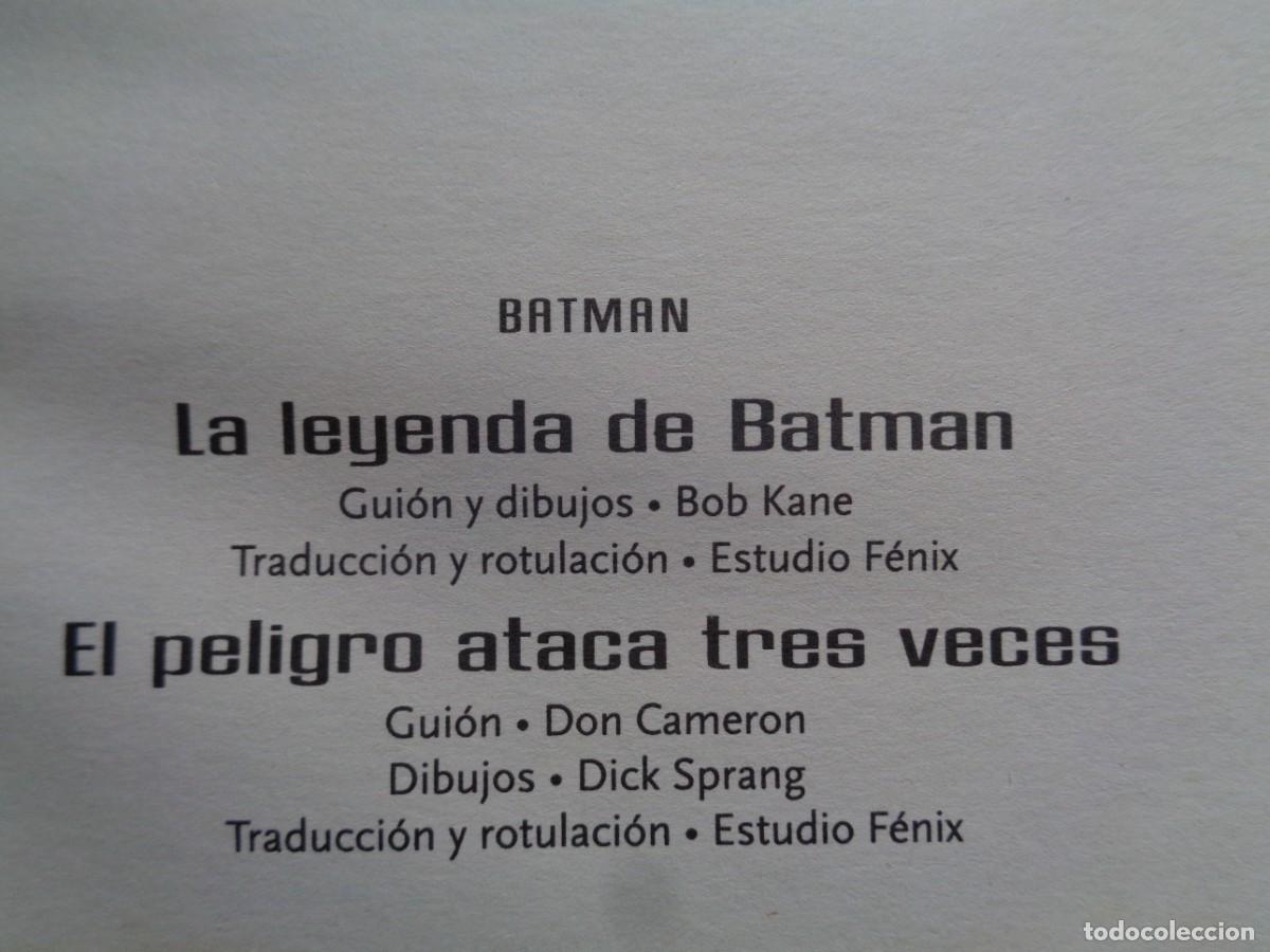 C&oacute;mics: BOB KANE. BATMAN. 2004. - Foto 2