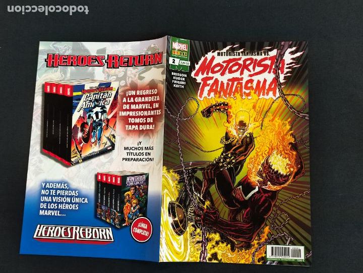 C&oacute;mics: MOTORISTA FANTASMA - N&ordm; 2 - PANINI - - Foto 1