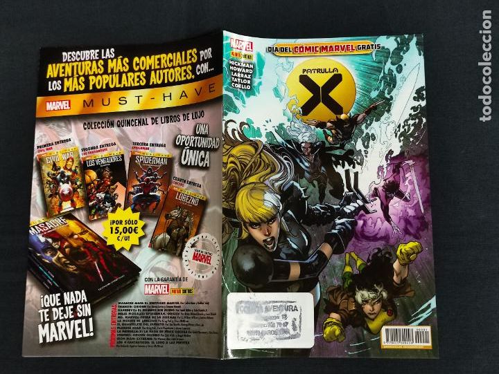 C&oacute;mics: PATRULLA X - DIA DEL COMIC MARVEL GRATIS - PANINI - Foto 1