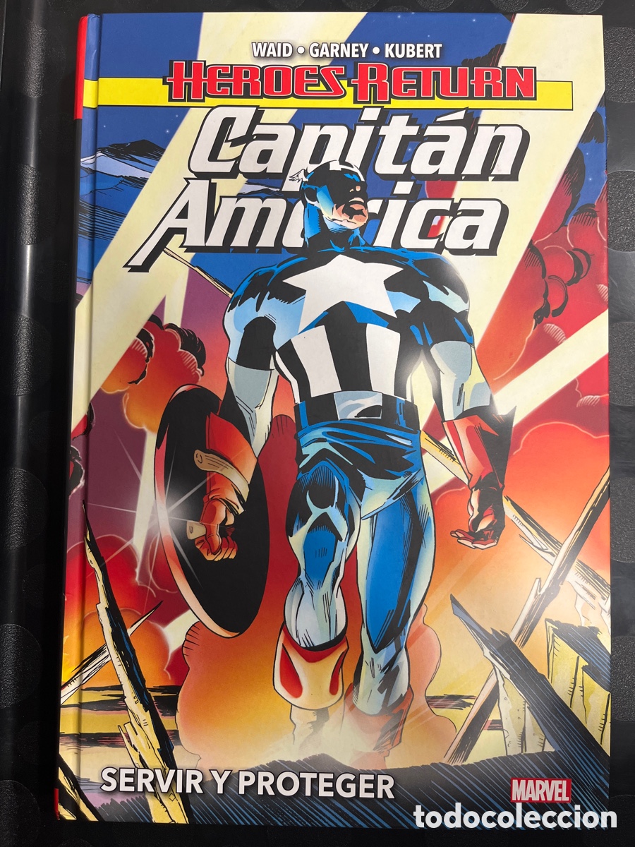 C&oacute;mics: H&Eacute;ROES RETURN : CAPIT&Aacute;N AM&Eacute;RICA N.1 SERVIR Y PROTEGER de MARK WAID - Foto 1