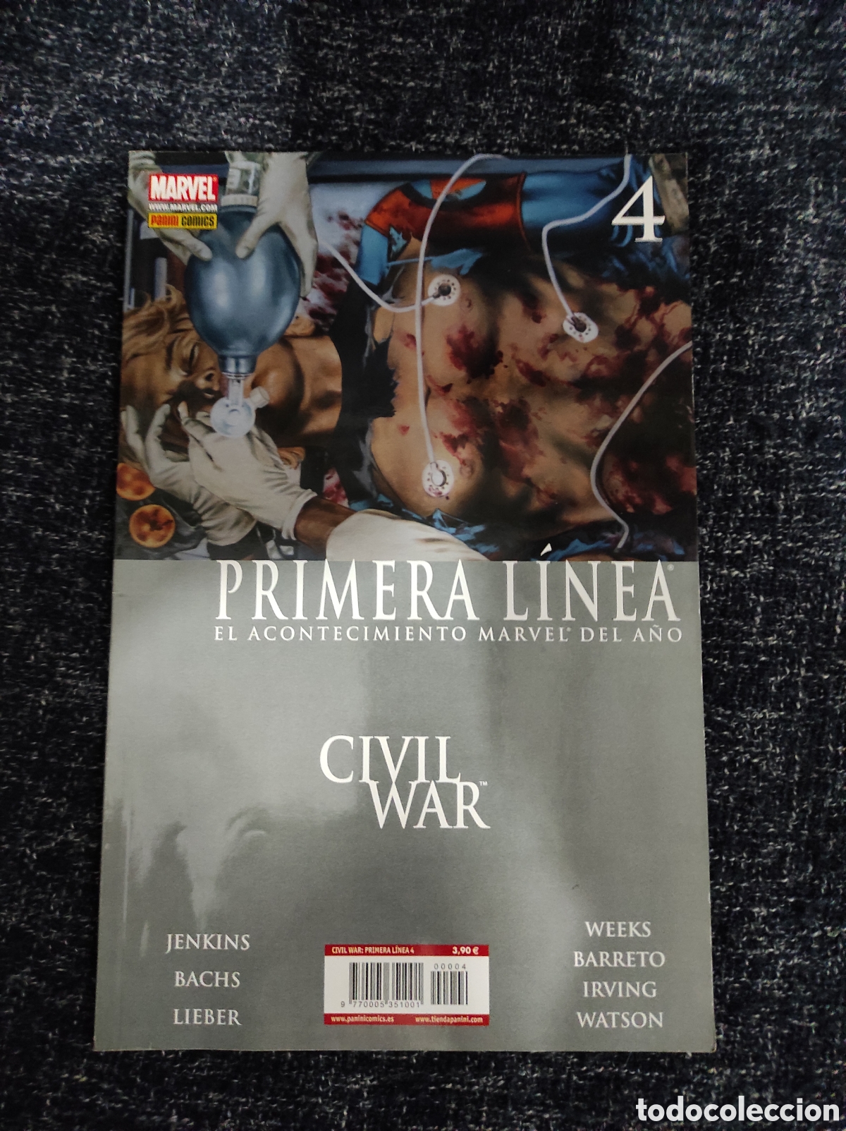 C&oacute;mics: CIVIL WAR: PRIMERA L&Iacute;NEA N&ordm; 4 - Foto 1