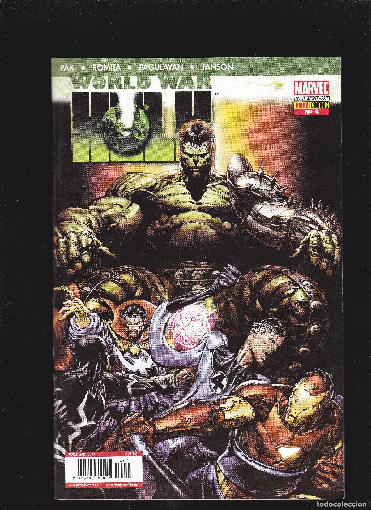 C&oacute;mics: WORLD WAR HULK - 0 - 1 - 2 - 3 - 4 Y 5 - COMPLETA - PANINI - Foto 6
