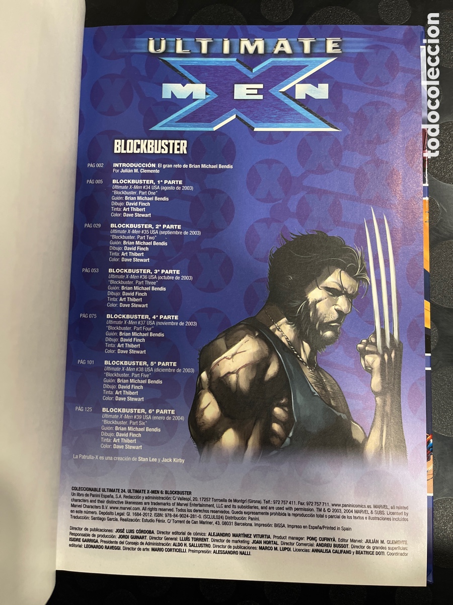 C&oacute;mics: COLECCIONABLE ULTIMATE N.24 X MEN N.6 BLOCKBUSTER ( 2012/2016 ) - Foto 3