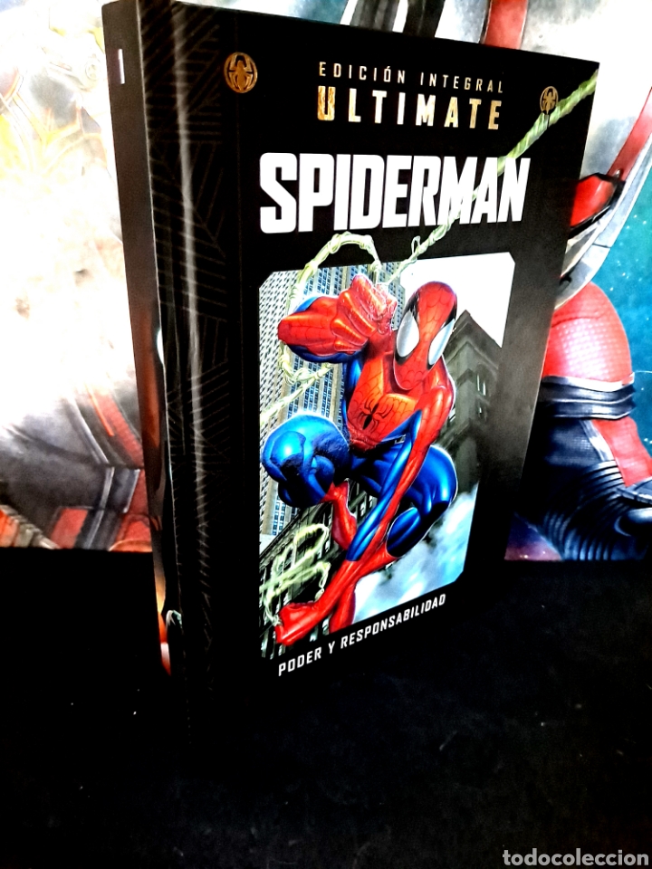 C&oacute;mics: DE KIOSCO INTEGRAL ULTIMATE SPIDERMAN 1 PODER Y RESPONSABILIDAD PANINI COMICS TAPA DURA - Foto 1