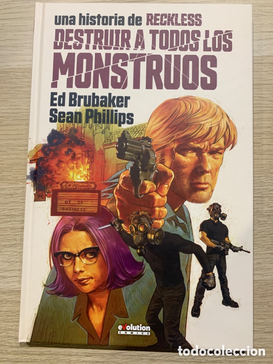 C&oacute;mics: Destruir a Todos los Monstruos (Reckless 3) Ed Brubaker y Sean Phillips - Evolution Comics - Foto 1