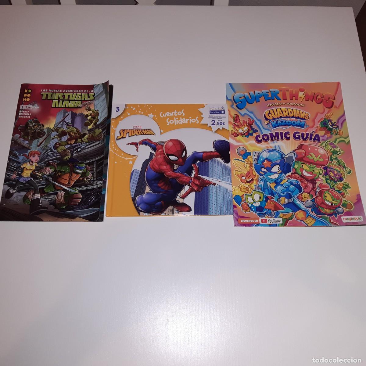 C&oacute;mics: LOTE COMICS SPIDERMAN, TORTUGAS NINJA y SUPERTHINGS - Foto 1