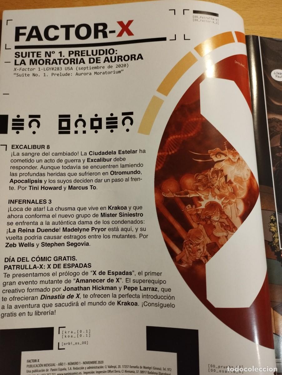 C&oacute;mics: FACTOR-X. SUITE N&ordm; 1. PRELUDIO: LA MORATORIA DE AURORA (MARVEL) - Foto 2