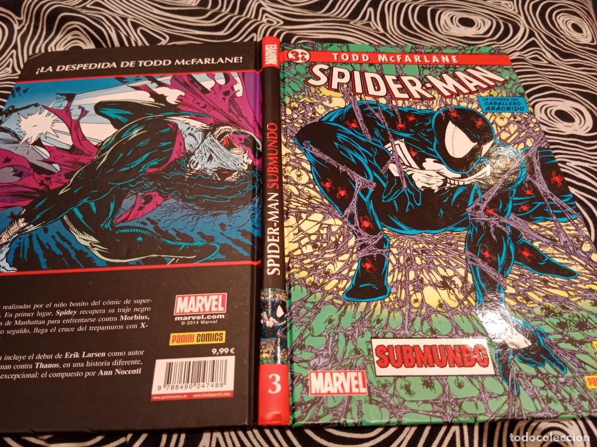 C&oacute;mics: SPIDER-MAN. SUBMUNDO . TODD MCFARLANE. MARVEL PANINI 3 DE 6 - Foto 1