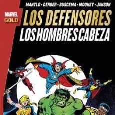 Cómics: MARVEL GOLD LOS DEFENSORES TOMO 5 -LOS HOMBRES CABEZA PANINI - GERBER SAL BUSCEMA