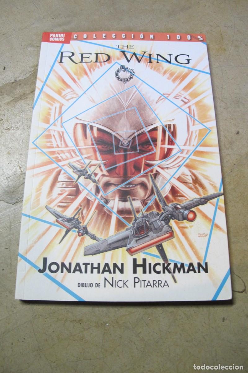 C&oacute;mics: THE RED WING. JONATHAN HICKMAN, NICK PITARRA. PANINI COMICS COLECCION 100% - Foto 1