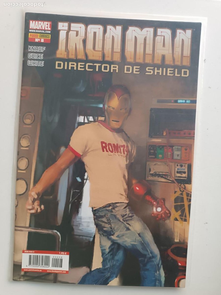 C&oacute;mics: iron man director de Shield 8 panini - Foto 1