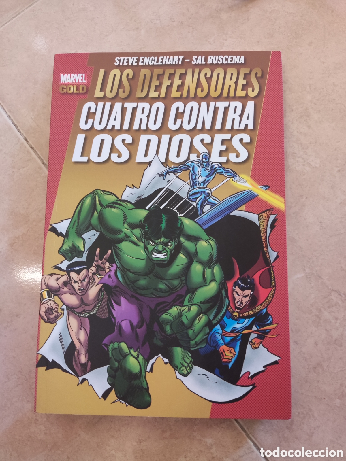 C&oacute;mics: Marvel gold los defensores cuatro contra los dioses panini - Foto 1