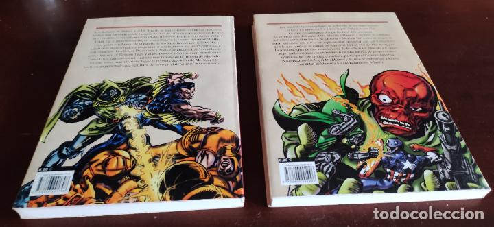 C&oacute;mics: LA BATALLA DE LOS SUPERHEROES - 2 TOMOS - PANINI - MBE - Foto 2