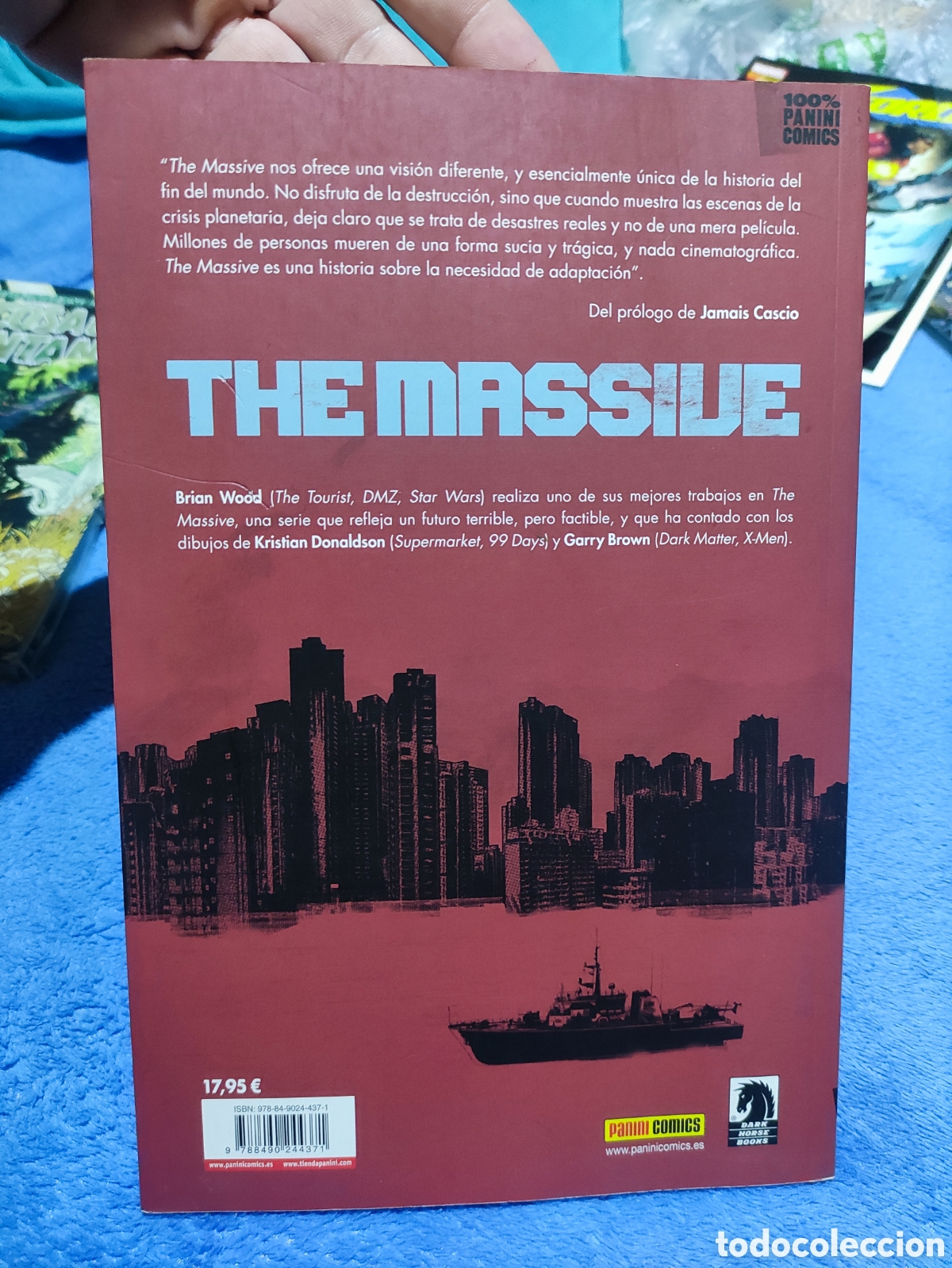 C&oacute;mics: The Massive 1. Black Pacific. Colecci&oacute;n 100 %. Panini - Foto 2