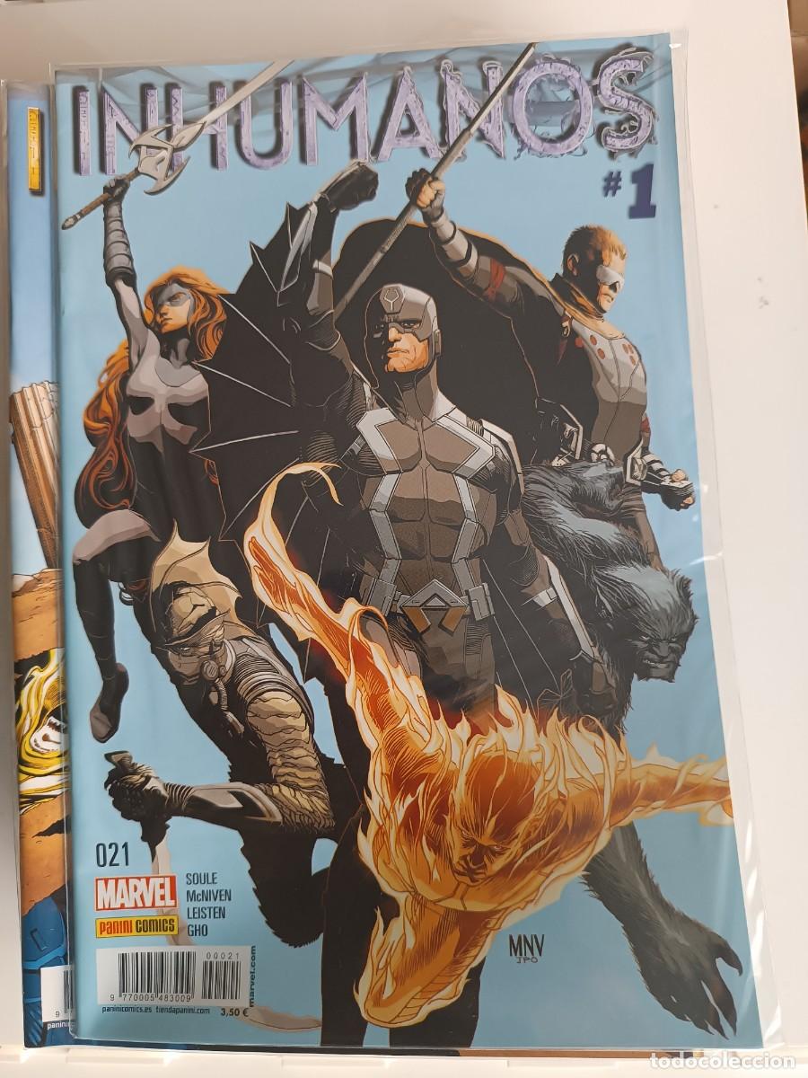 C&oacute;mics: Inhumanos 21 Panini - Foto 1