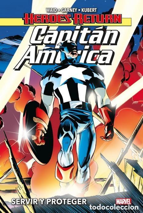 C&oacute;mics: CAPITAN AMERICA HEROES RETURN SERVIR Y PROTEGER - PANINI - CARTONE - IMPECABLE - MTFA - Foto 1