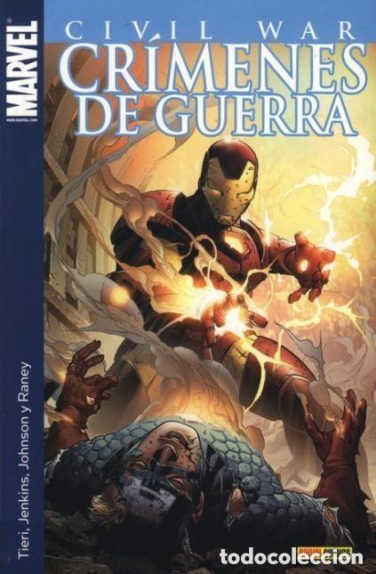 C&oacute;mics: CIVIL WAR: CRIMENES DE GUERRA - PANINI - IMPECABLE - MTFA - Foto 1