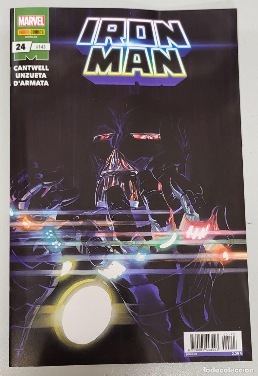 C&oacute;mics: IRON MAN N&ordm; 24 / 143 / MARVEL PANINI - Foto 1