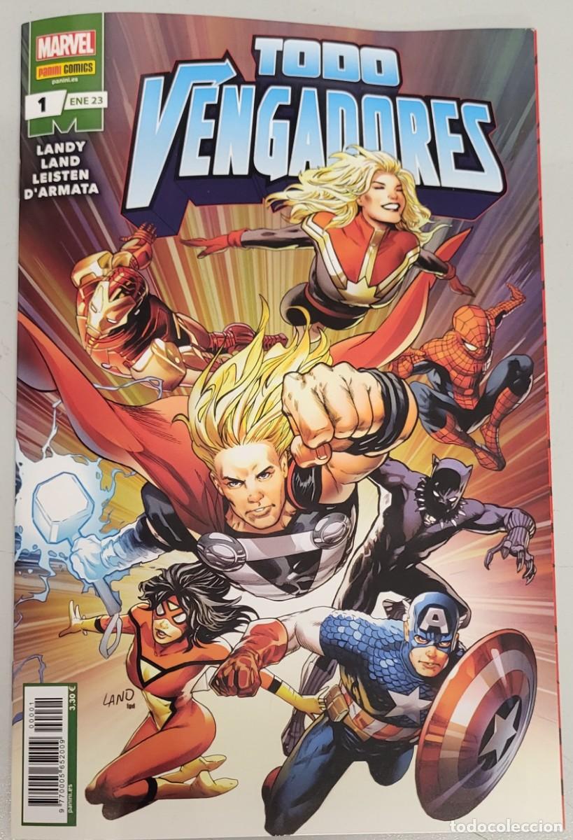 C&oacute;mics: TODO VENGADORES N&ordm; 1 - GREG LAND / MARVEL - PANINI - Foto 1