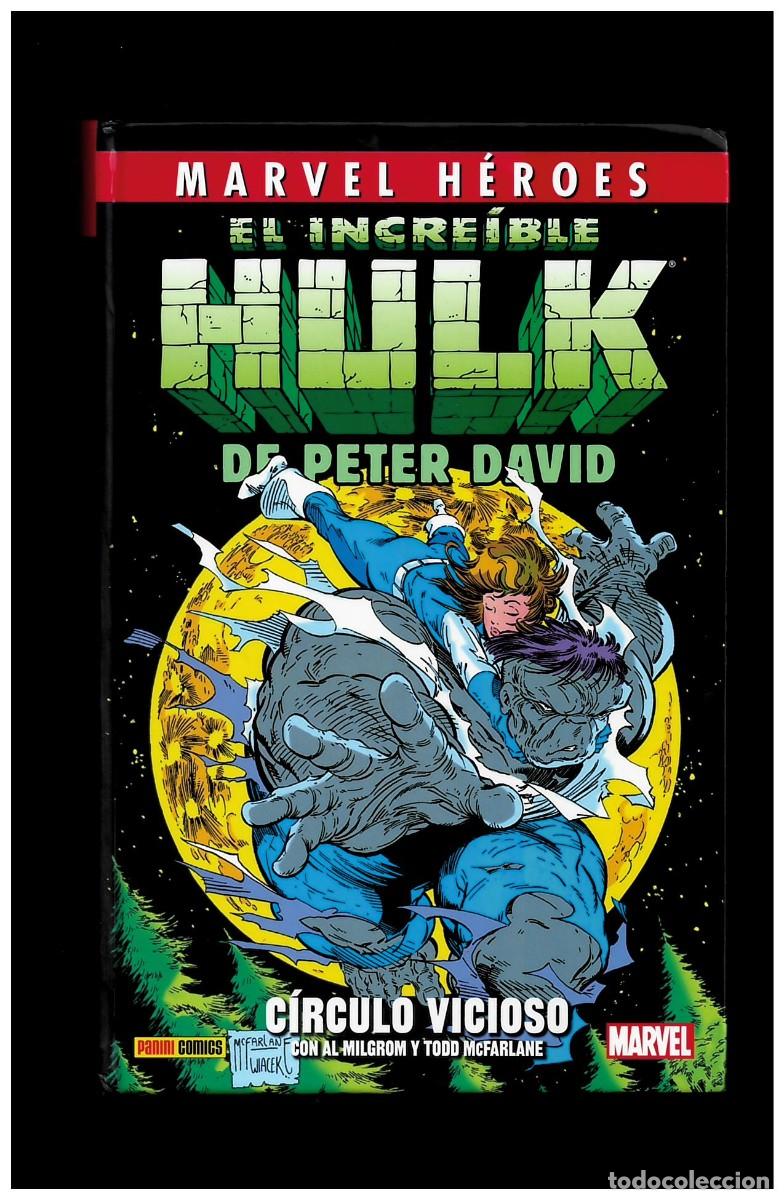 C&oacute;mics: El incre&iacute;ble Hulk, circulo vicioso, Marvel h&eacute;roes, Panini en buen estado - Foto 1