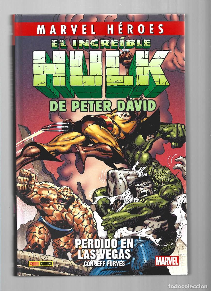 C&oacute;mics: Marvel h&eacute;roes 108, el increible Hulk de Peter Davis 2: perdido en Las vegas, 2021, Panini, impecable - Foto 1