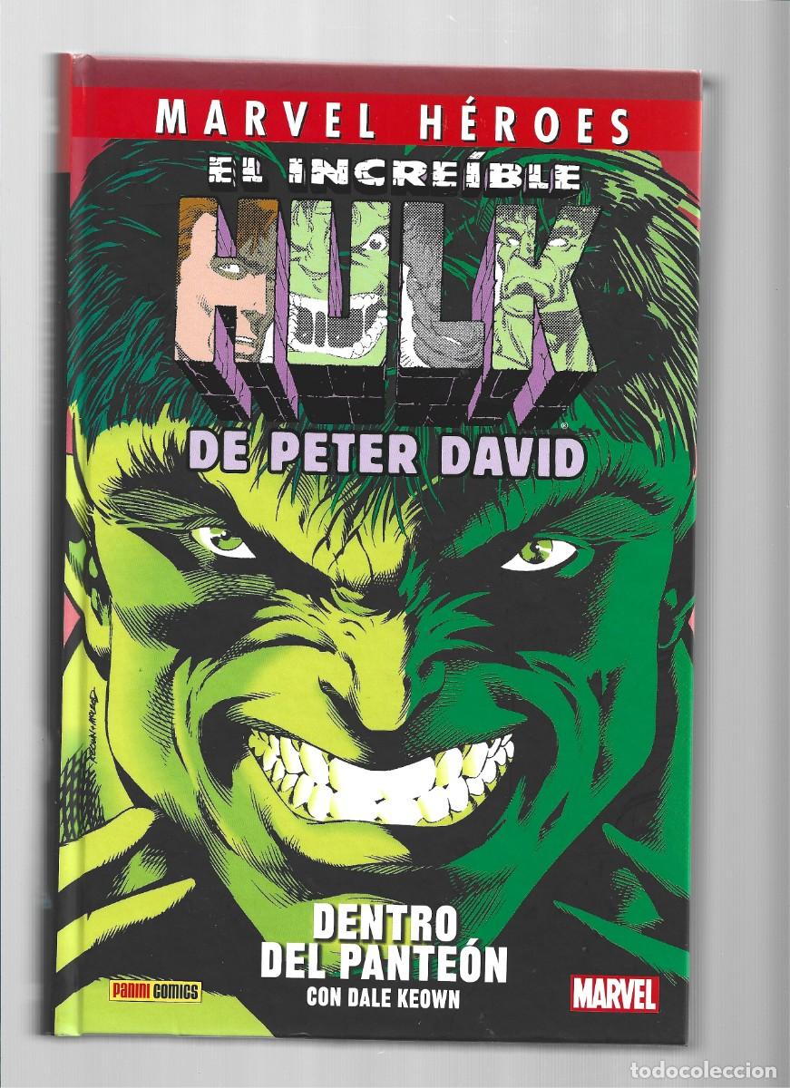 C&oacute;mics: Marvel h&eacute;roes 112, el increible Hulk de Peter Davis 3: dentro del Pante&oacute;n, 2022, Panini, impecable - Foto 1