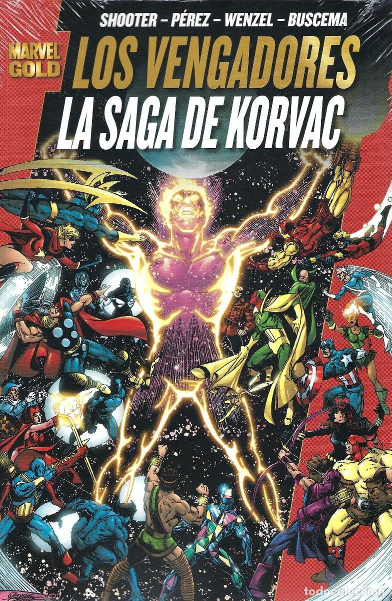 C&oacute;mics: MARVEL GOLD LOS VENGADORES : LA SAGA DE KORVAC - Foto 1
