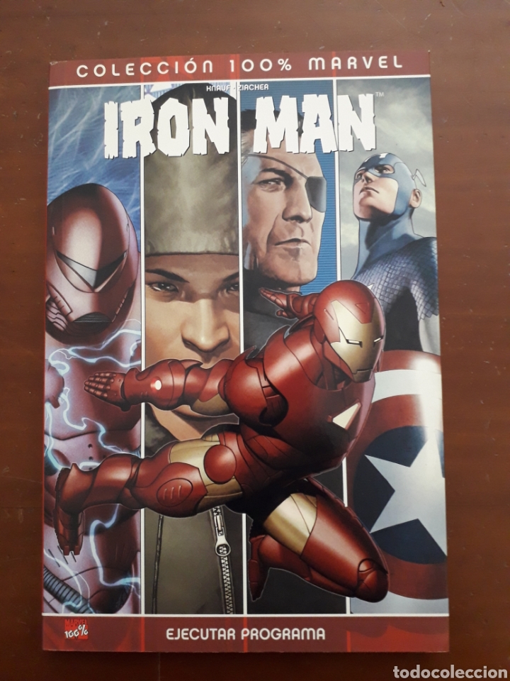 C&oacute;mics: Iron Man. Ejecutar Programa. Tomo 100% Marvel - Foto 1