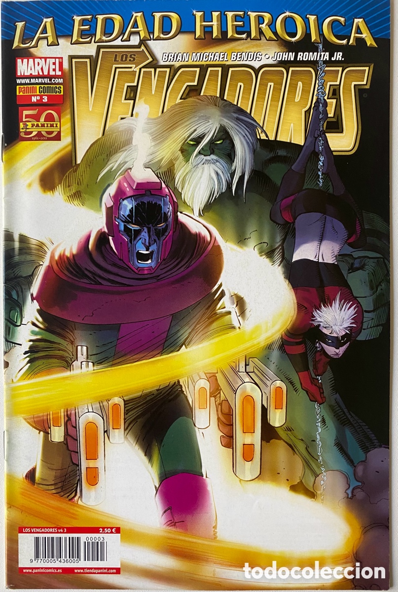 C&oacute;mics: LOTE LOS VENGADORES (1-6) VOL.1 PANINI - Foto 4