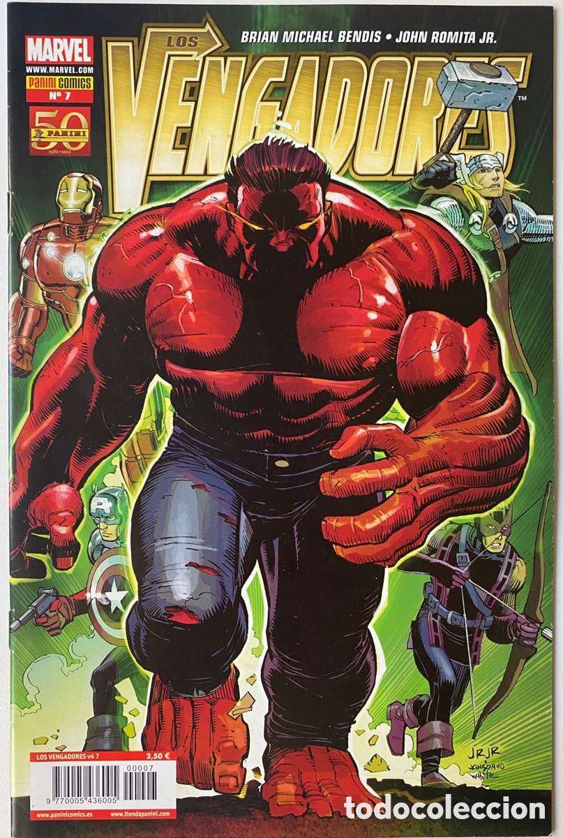 C&oacute;mics: LOTE LOS VENGADORES (7-14) VOL.1 PANINI - Foto 2