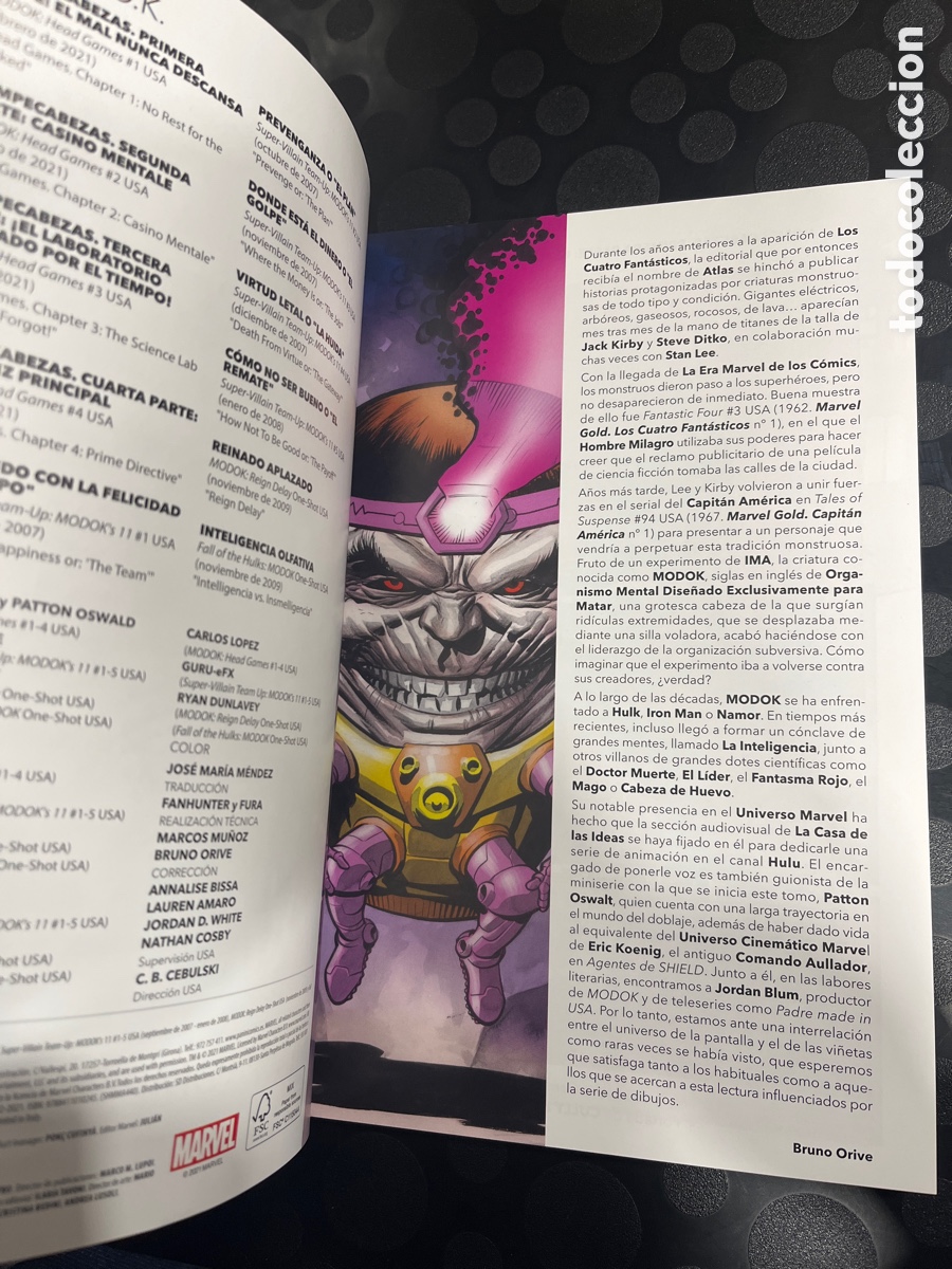 C&oacute;mics: MODOK : ROMPECABEZAS ( 2021 ) - Foto 3
