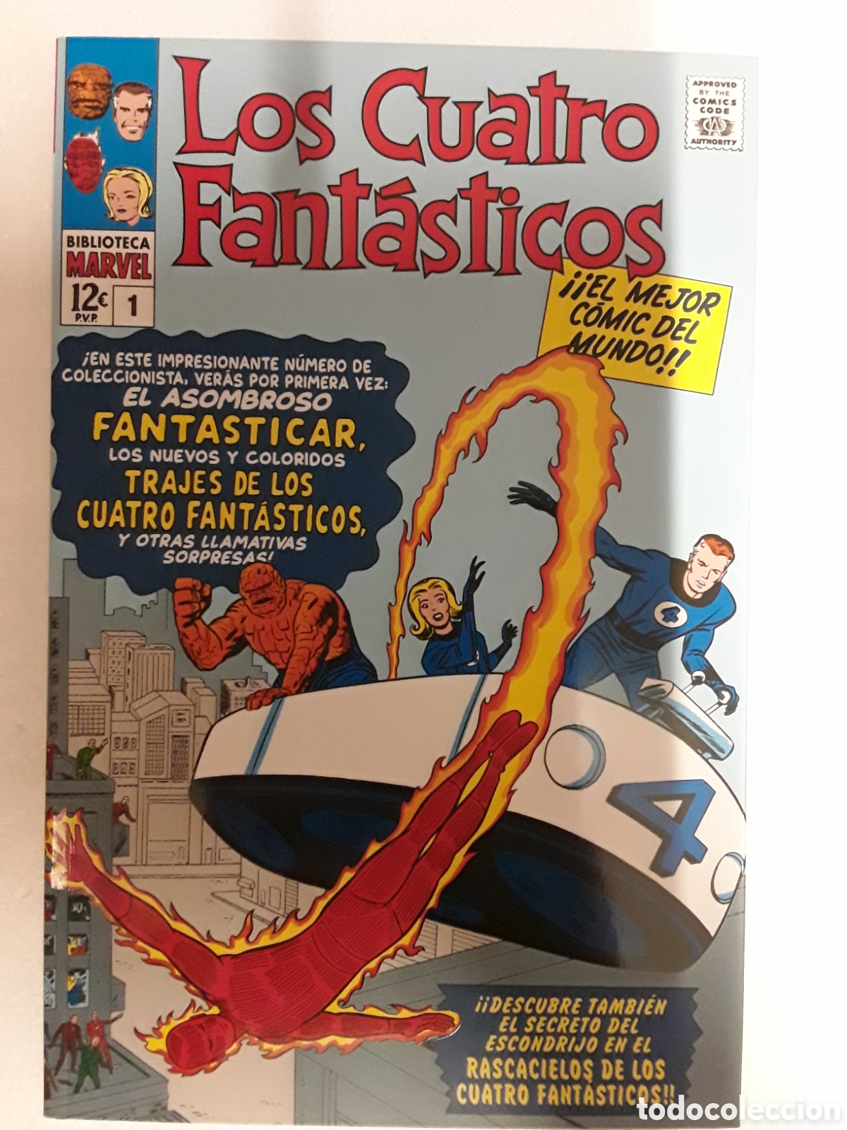 C&oacute;mics: Biblioteca Marvel 1. Los cuatro fant&aacute;sticos 1 - Panini / Marvel - Foto 1