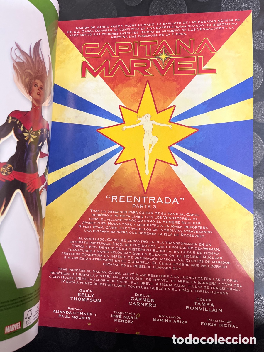 C&oacute;mics: CAPITANA MARVEL N.3 REENTRADA ( 2019/2021 ) - Foto 3