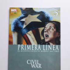 Cómics: CIVIL WAR. PRIMERA LÍNEA NUM 5. Lote 389221899