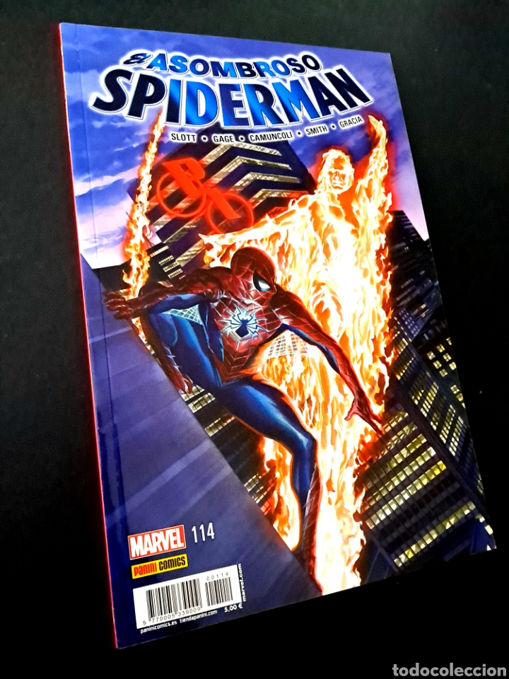C&oacute;mics: DE KIOSCO EL ASOMBROSO SPIDERMAN 114 PANINI COMICS - Foto 1