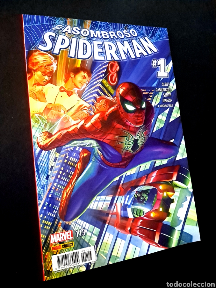 C&oacute;mics: DE KIOSCO EL ASOMBROSO SPIDERMAN 113 PANINI COMICS - Foto 1