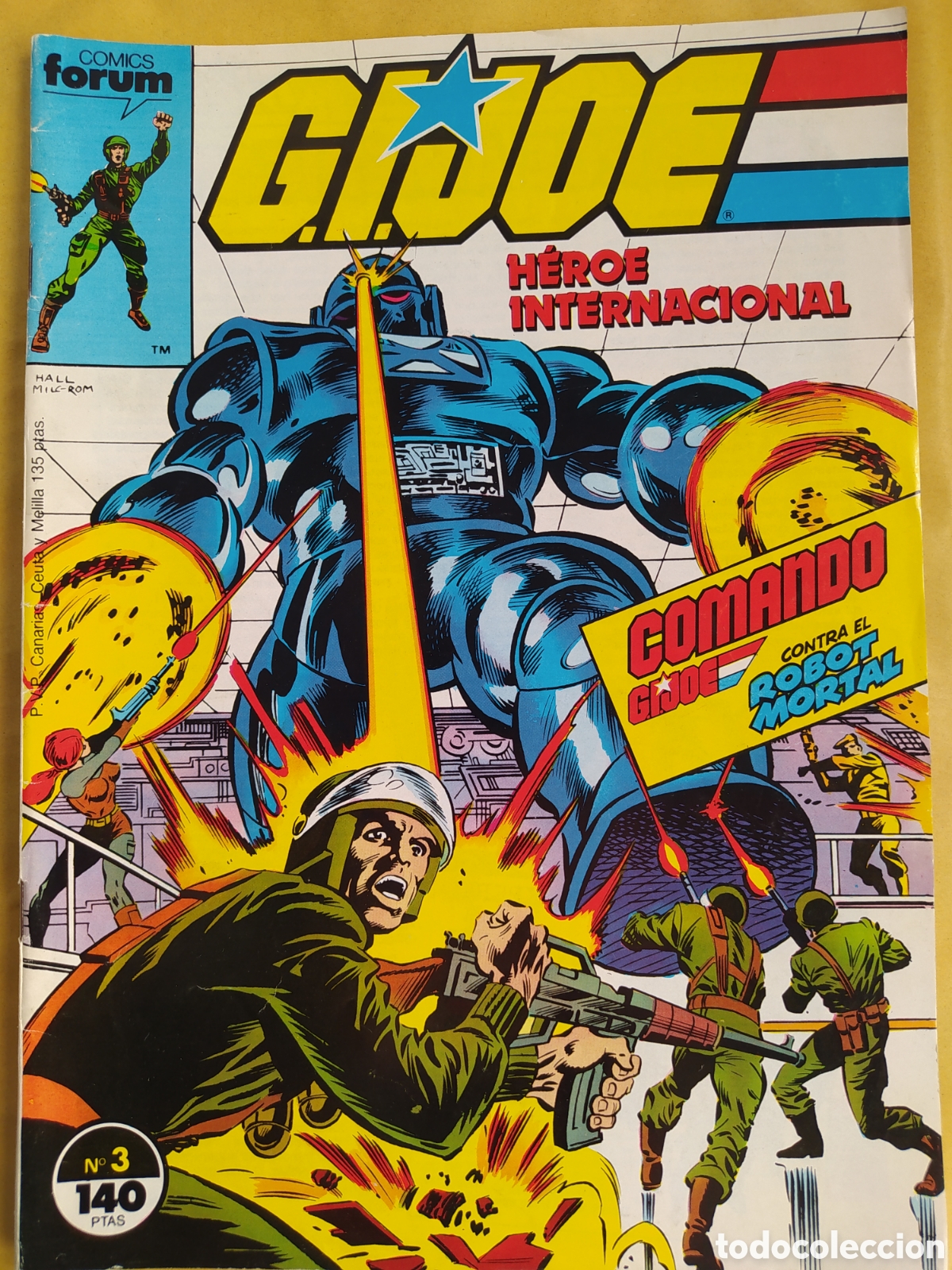 C&oacute;mics: GIJOE #3-SPANISH EDITION-FORUM-VFN-BAGED - Foto 1
