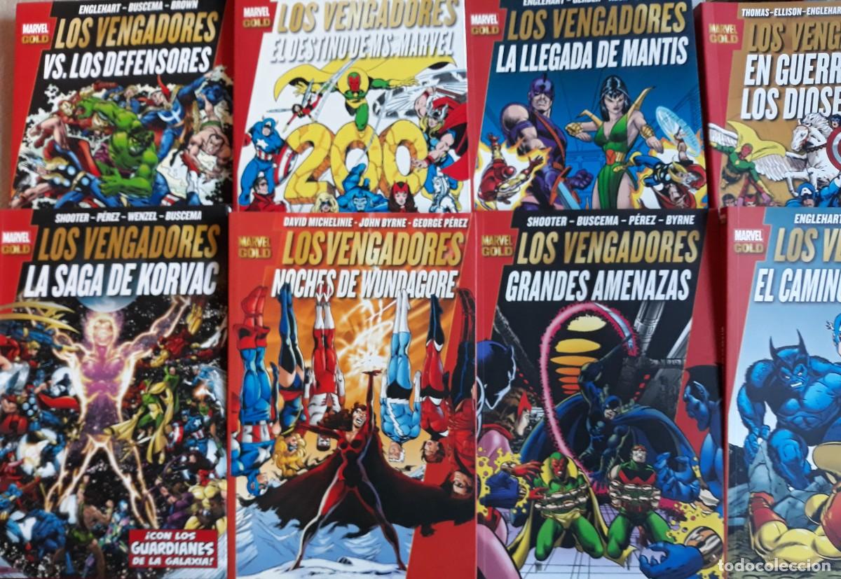 C&oacute;mics: LOS VENGADORES 14 TOMOS &iexcl;&iexcl;COMPLETA!! - MARVEL GOLD - PANINI - Foto 4