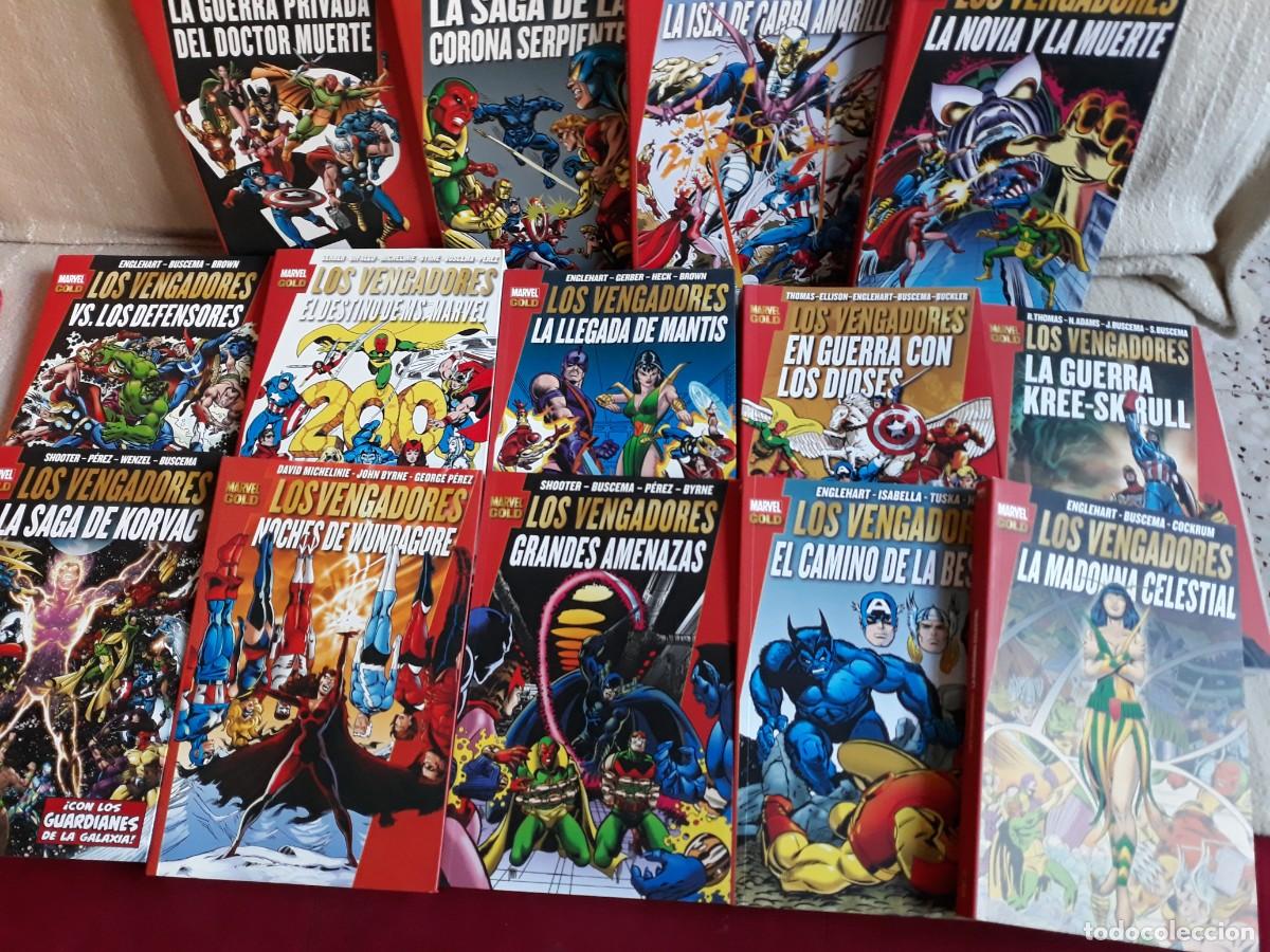 C&oacute;mics: LOS VENGADORES 14 TOMOS &iexcl;&iexcl;COMPLETA!! - MARVEL GOLD - PANINI - Foto 2