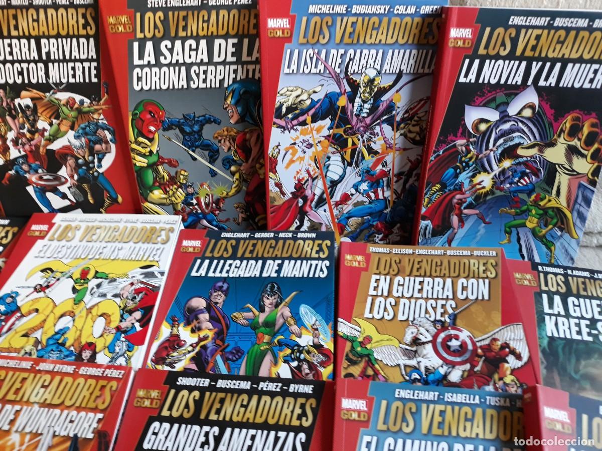 C&oacute;mics: LOS VENGADORES 14 TOMOS &iexcl;&iexcl;COMPLETA!! - MARVEL GOLD - PANINI - Foto 5