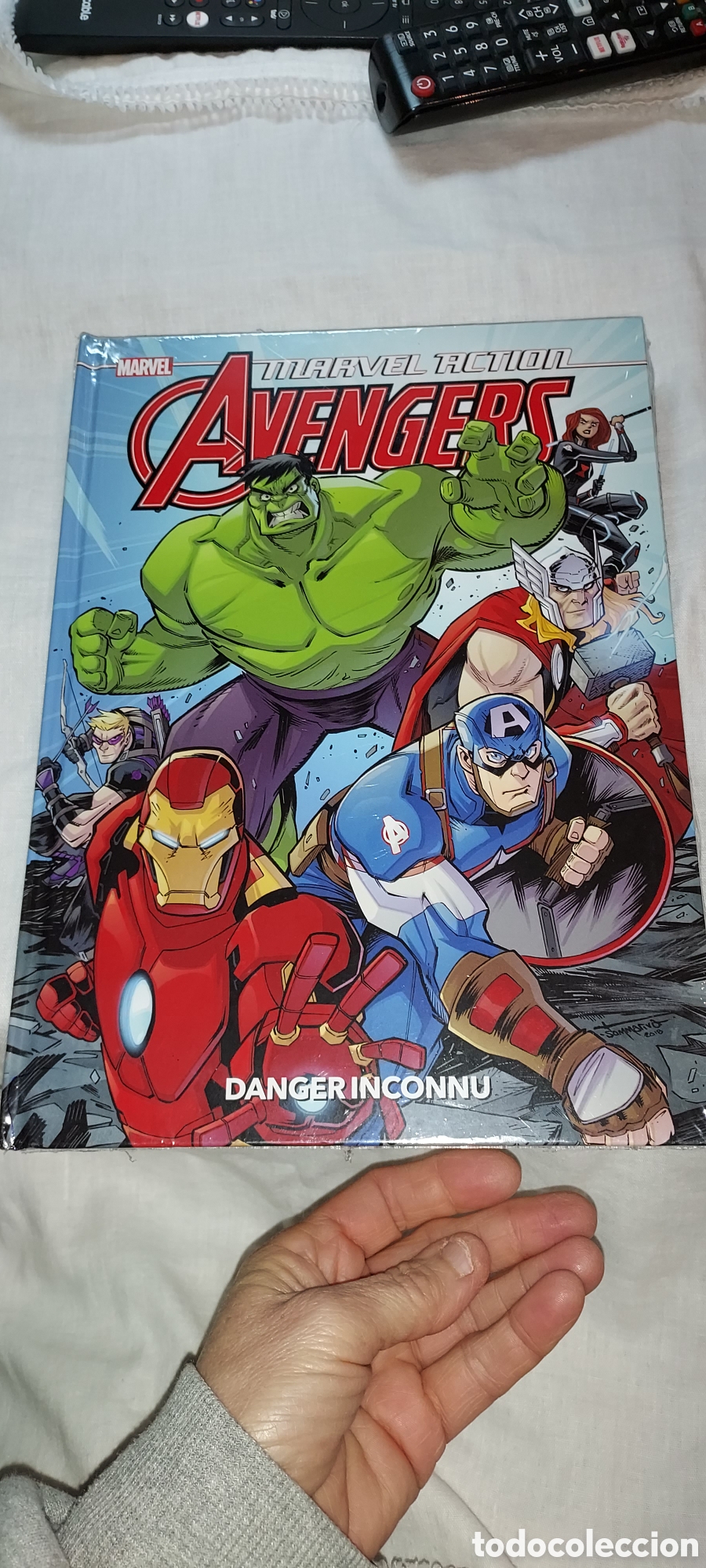 C&oacute;mics: AVENGERS DANGER INCONNU.MARVEL ACTION.MARVEL 2020.CON EL PLASTICO ORIGINAL SIN ABRIR - Foto 1