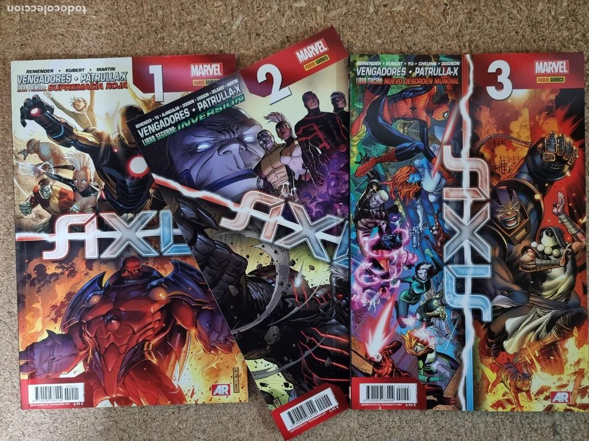 C&oacute;mics: Axis.Completa 3 Tomos.Marvel.Panini - Foto 1