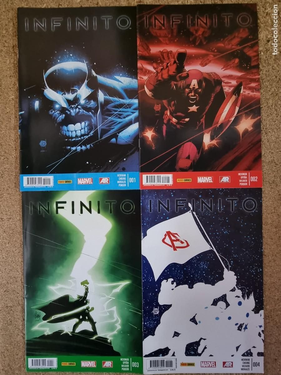 C&oacute;mics: Infinito.Completa 4 comics.Marvel.Panini Comics - Foto 1